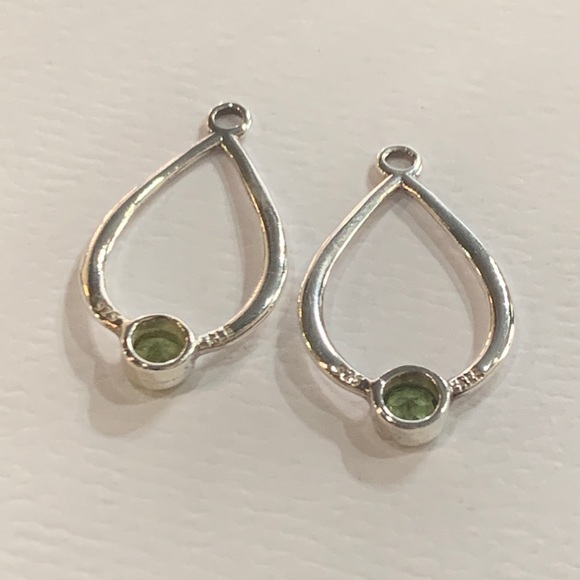 RETIRED Peridot Compose Earring Charms - Picture 2 of 4
